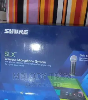 Shure Slx Beta58a Lapel/Lavlier/Tie Wireless Microphone