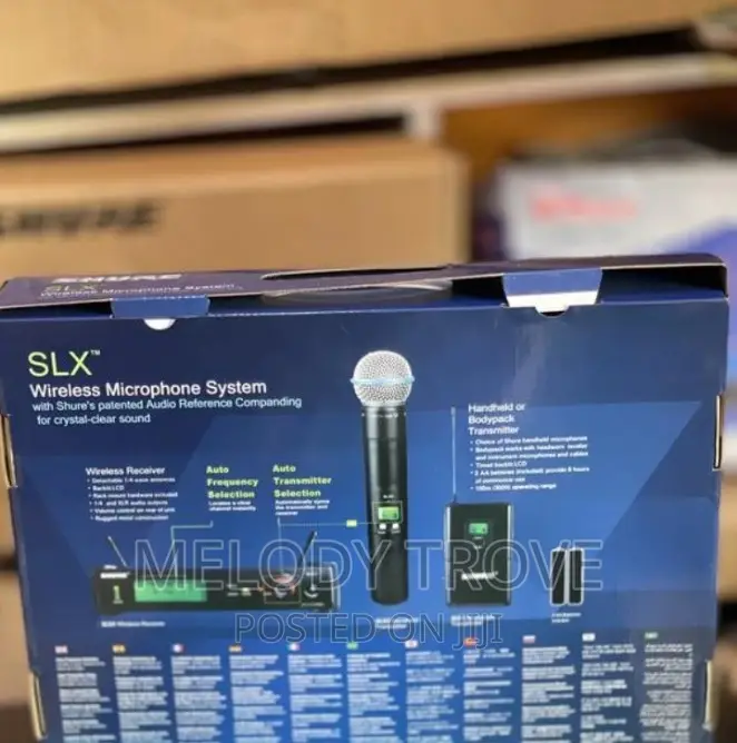 Shure Slx Beta58a Lapel/Lavlier/Tie Wireless Microphone