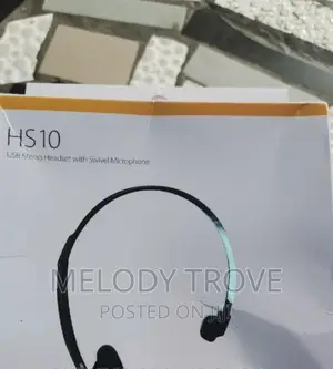 Behringer Hs 10 USB Mono Headset With Swivel Microphone
