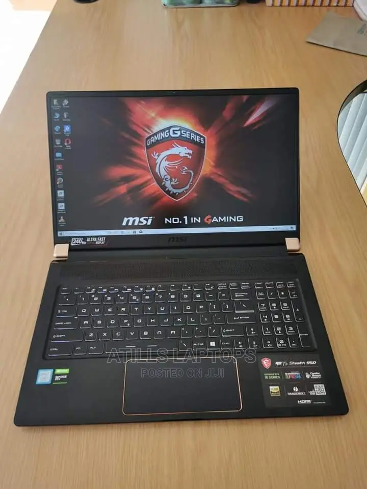 New Laptop MSI GS75 Stealth 16GB Intel Core I7 SSD 1T