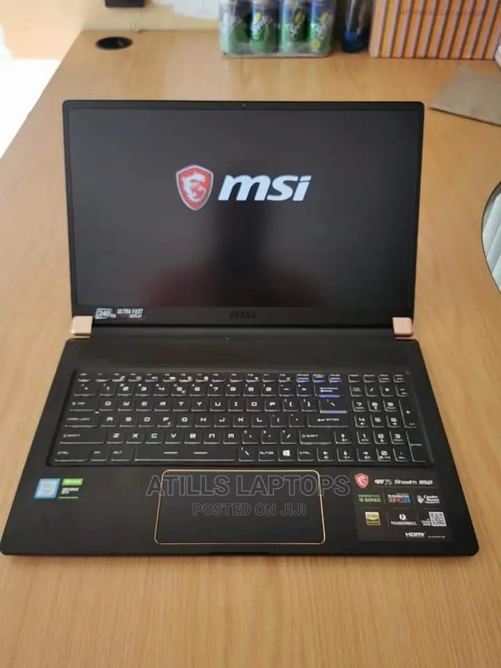 New Laptop MSI GS75 Stealth 16GB Intel Core I7 SSD 1T