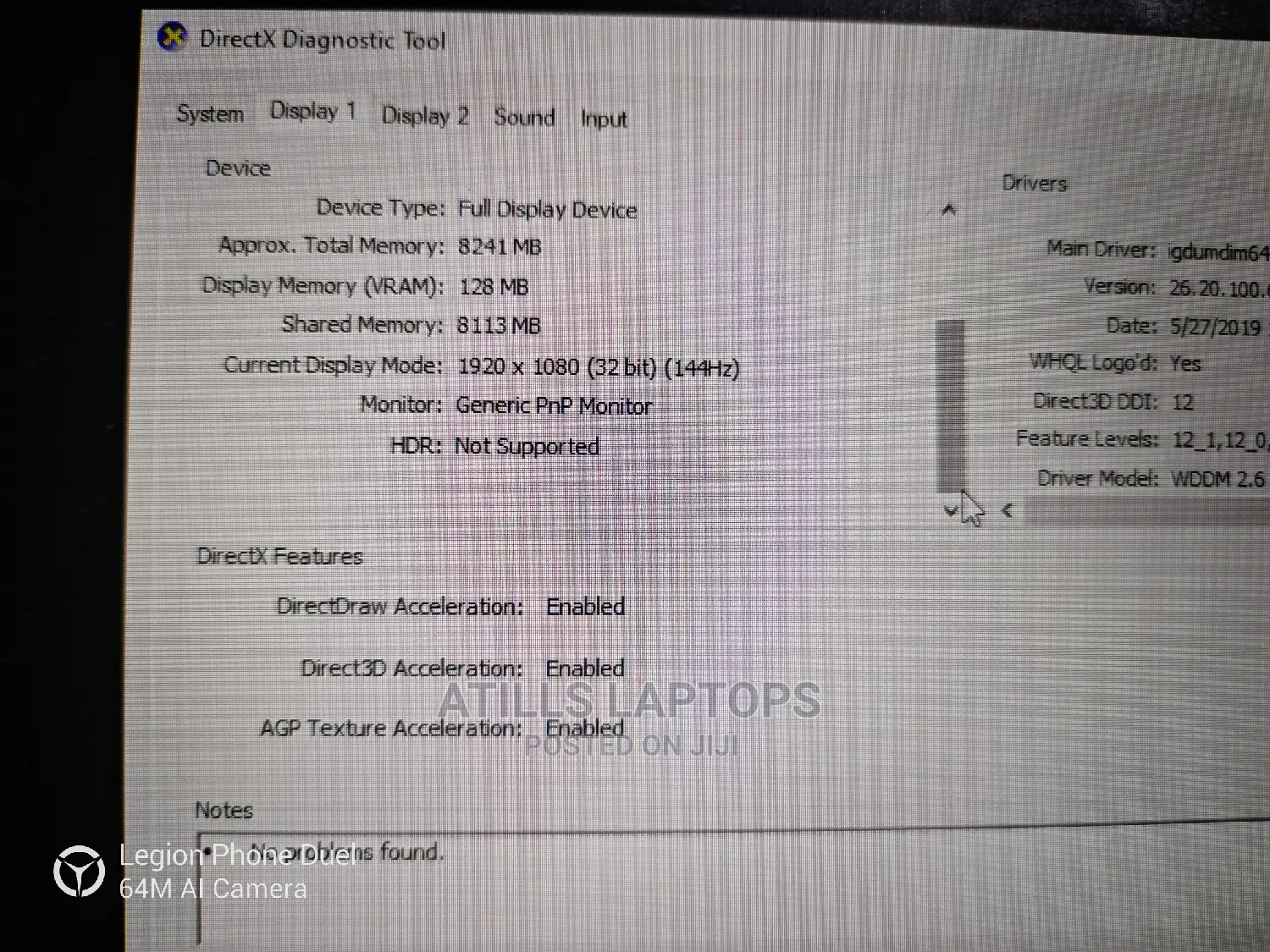 New Laptop MSI GS75 Stealth 16GB Intel Core I7 SSD 1T