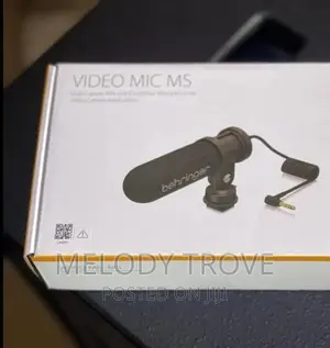 Behringer Video Mic Ms Dual Capsule Condenser Microphone