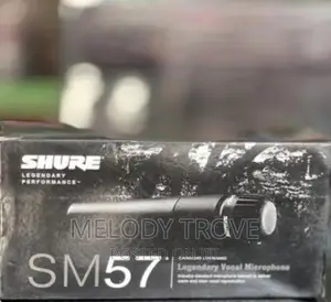 Shure Sm 57 - Lce Cardioid Dynamic Instrument Microphone