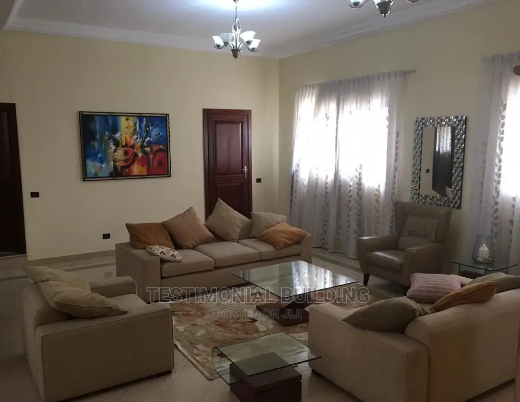 Furnished 6bdrm House in Testimonial Building, East Legon for Rent