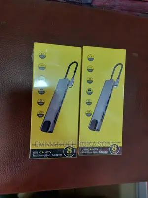 Type C 8 in 1 Dongle
