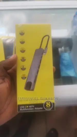 Type C 8 in 1 Dongle