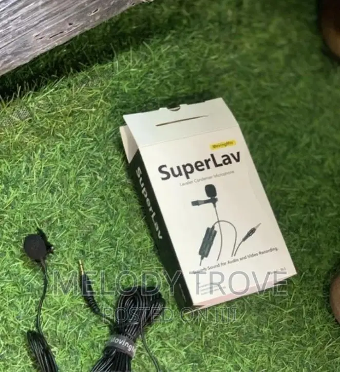 Superlav Lavelier Condenser Microphone