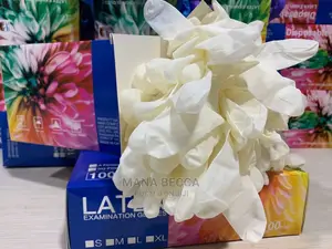 Latex Gloves Powdered Free