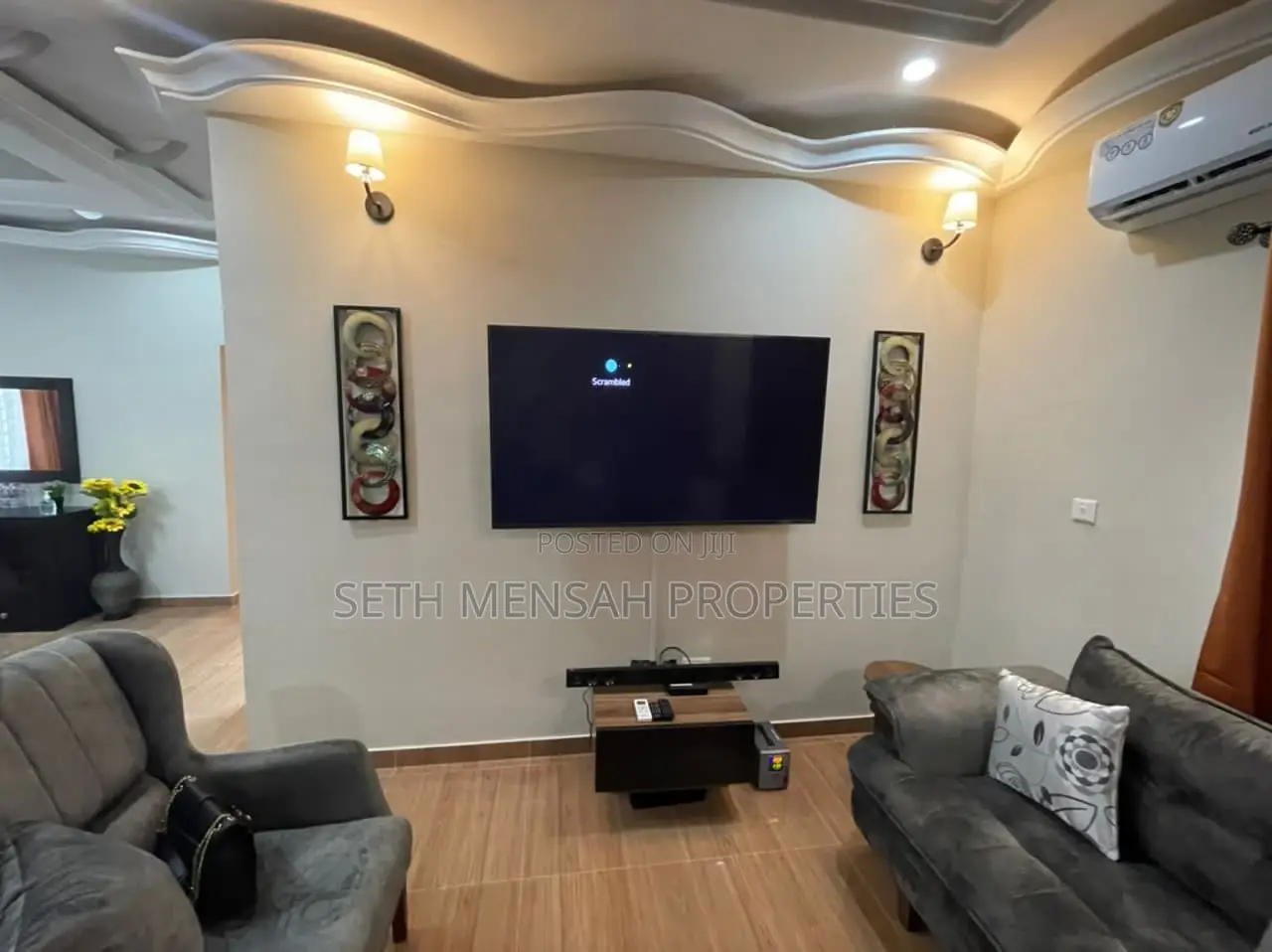 Furnished 3bdrm House in 3 Bedroom House for for Rent