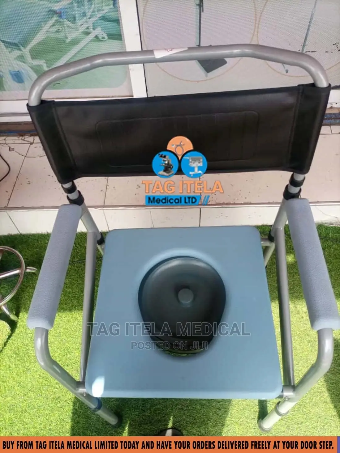 Commode Seat (Leather)