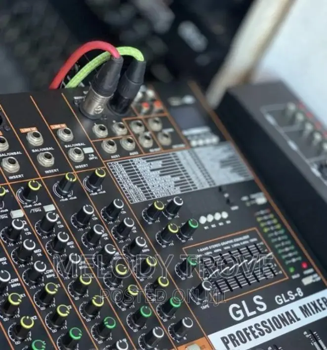 GLS 8 Channel Professional Mixer