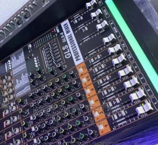 GLS 8 Channel Professional Mixer