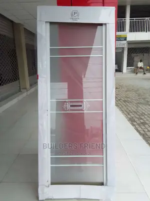 Paladin Turkey Double Glass Bathroom Door+Locks Complete