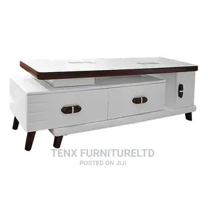 TV Stand (Extendable)With Glass Surface