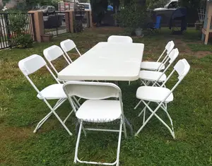 8 Chairs and Table