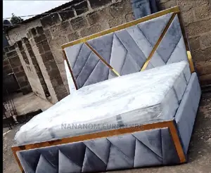 Turkish Queen Size Bed Frame With Mattress Available