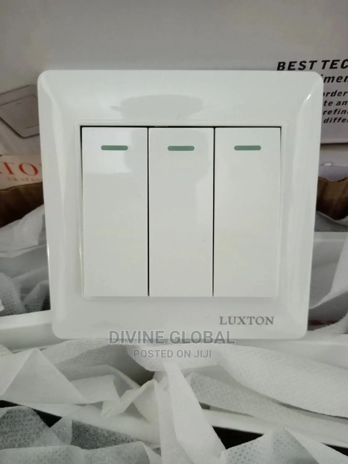 3 Gang Wall Switch