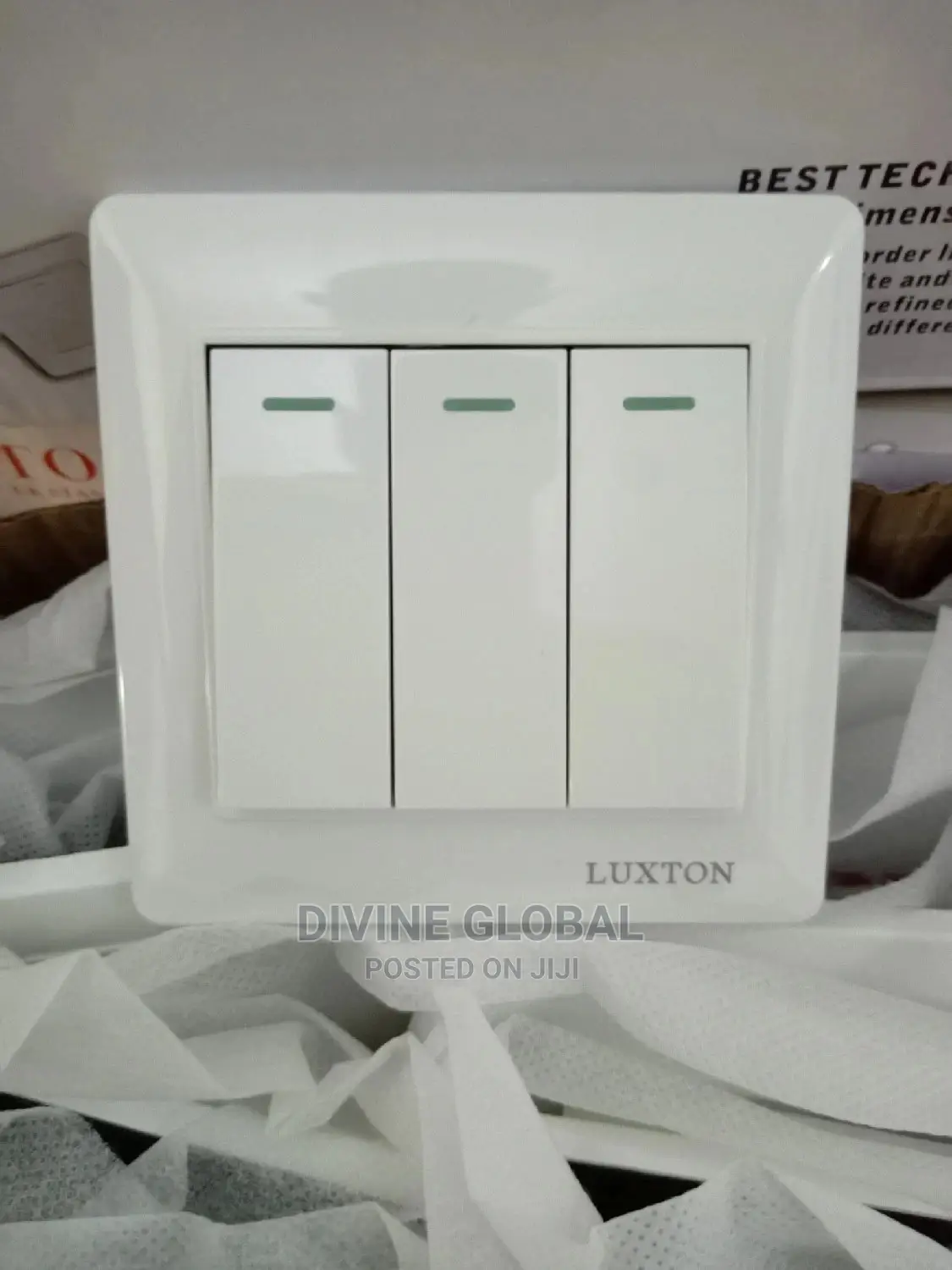 3 Gang Wall Switch