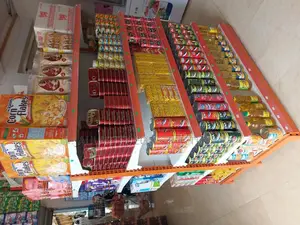 Supermarket Shelves and Pharmacy Shelves