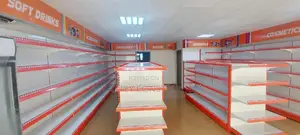 Supermarket Shelves and Pharmacy Shelves