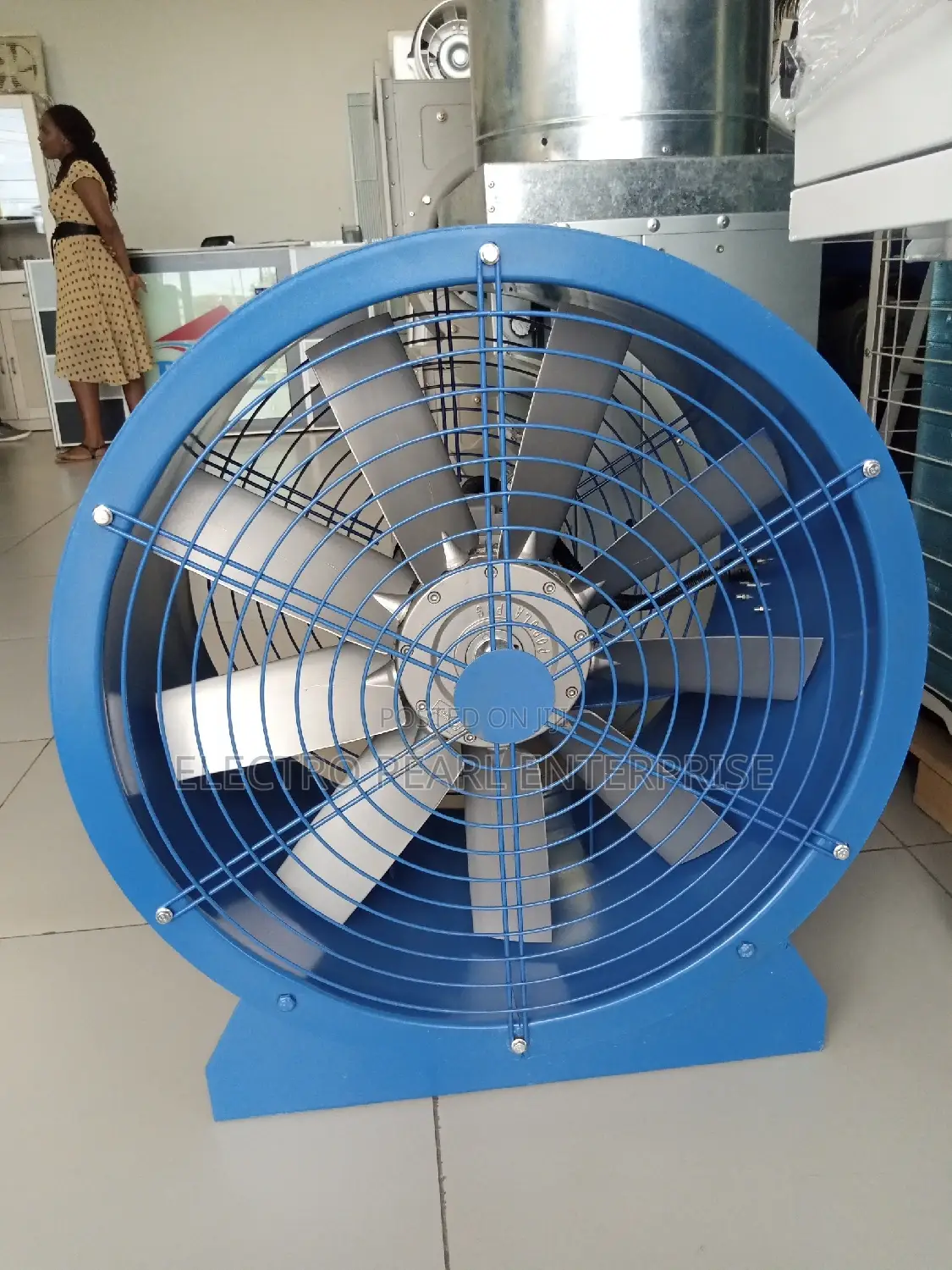 Drum Axial Fan Heat Extractor