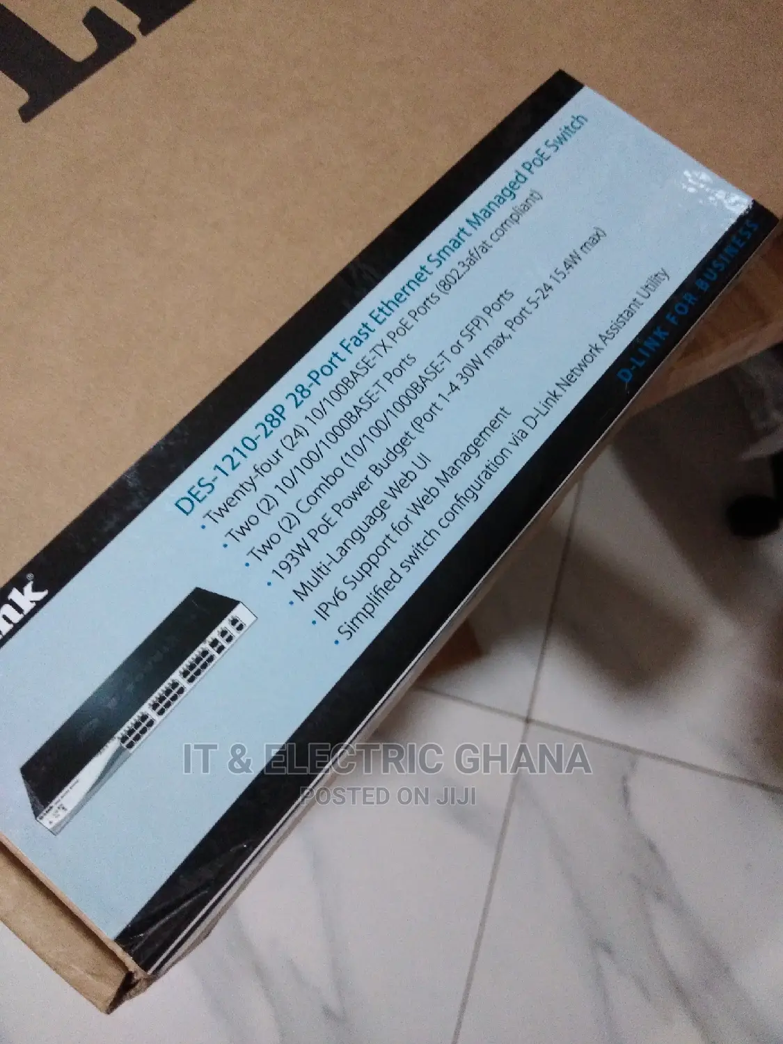 D-Link 24 Port Managed Poe Switch