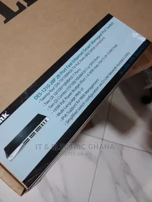 D-Link 24 Port Managed Poe Switch