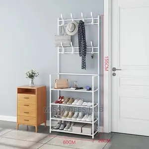 Coat Hanger and Shoe Rack