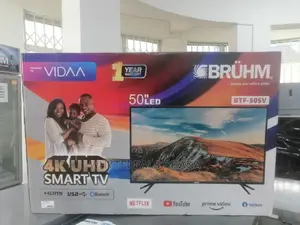 50 Inches Smart Uhd Bruhm Satellite Led Tv 2026 Model
