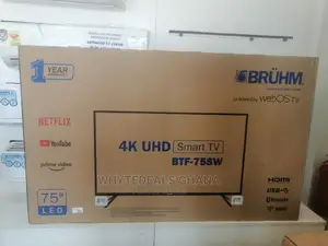 75" Uhd 4K Bruhm Smart Webos Voice Assistant Bluetooth 2022