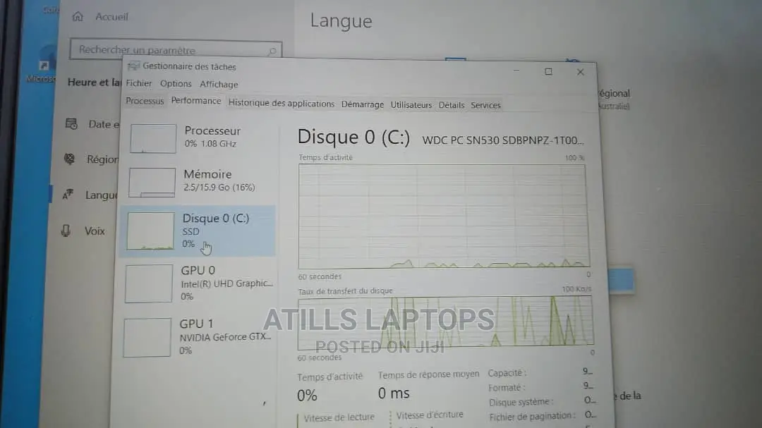 Laptop Lenovo Legion Y530 16GB Intel Core I7 SSD 1T