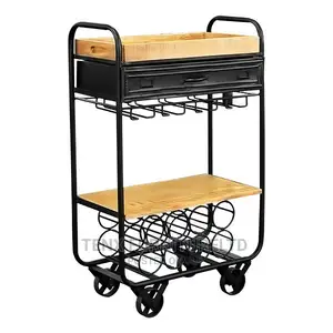 Table Wine Cart Trolley