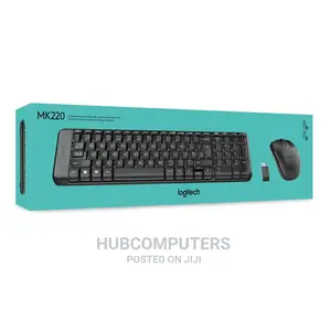 Logitech Mk220 Wireless Keyboard Mouse