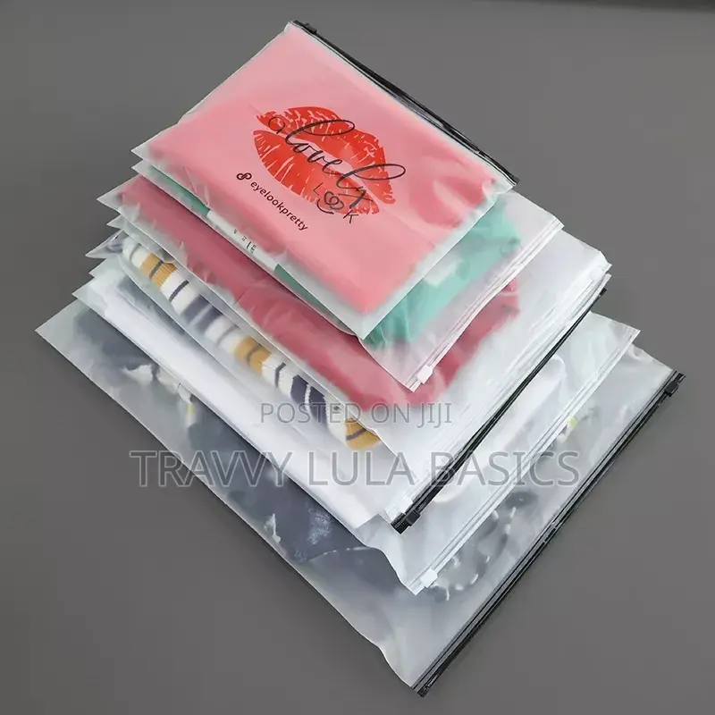 New Frosted Ziplock Bags