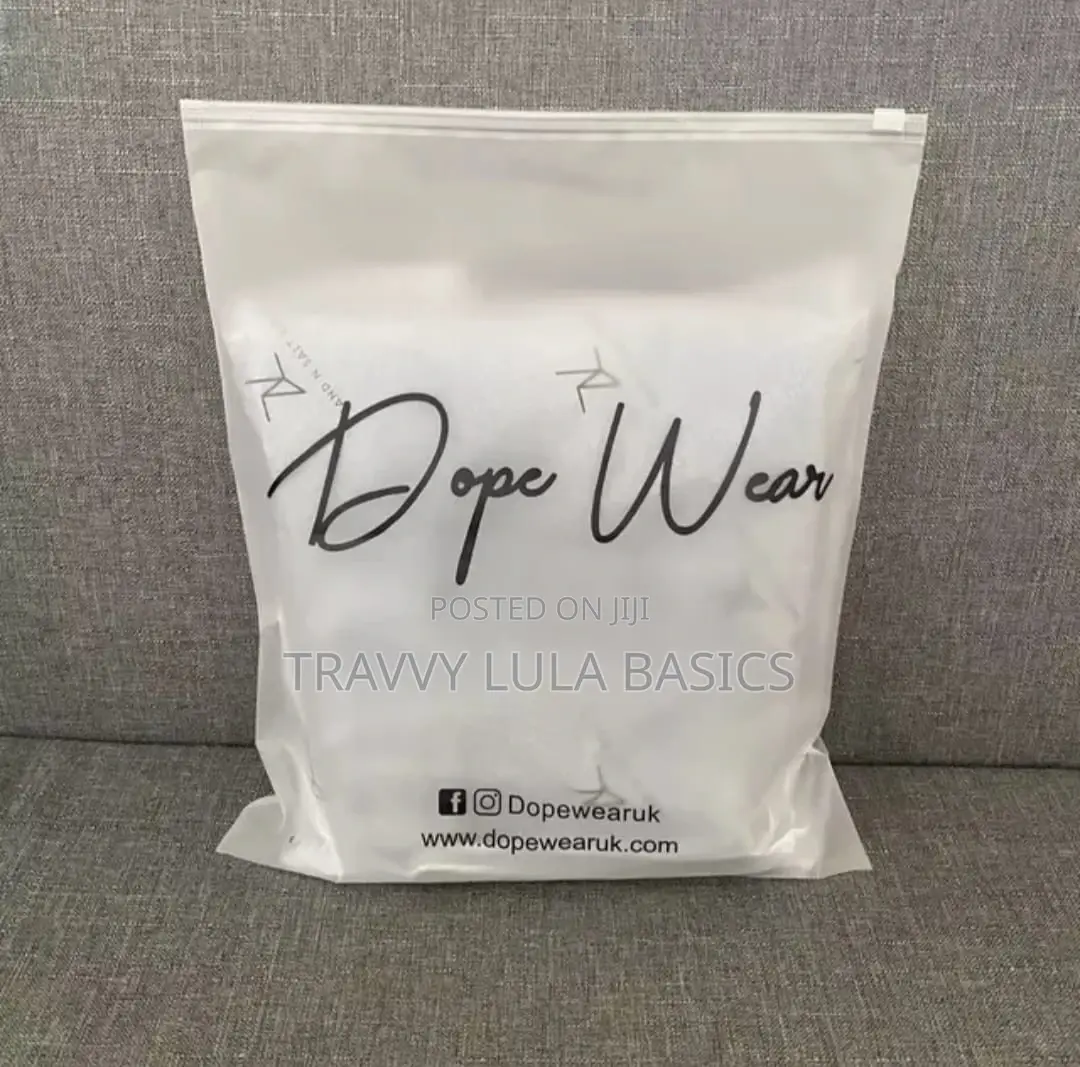 New Frosted Ziplock Bags