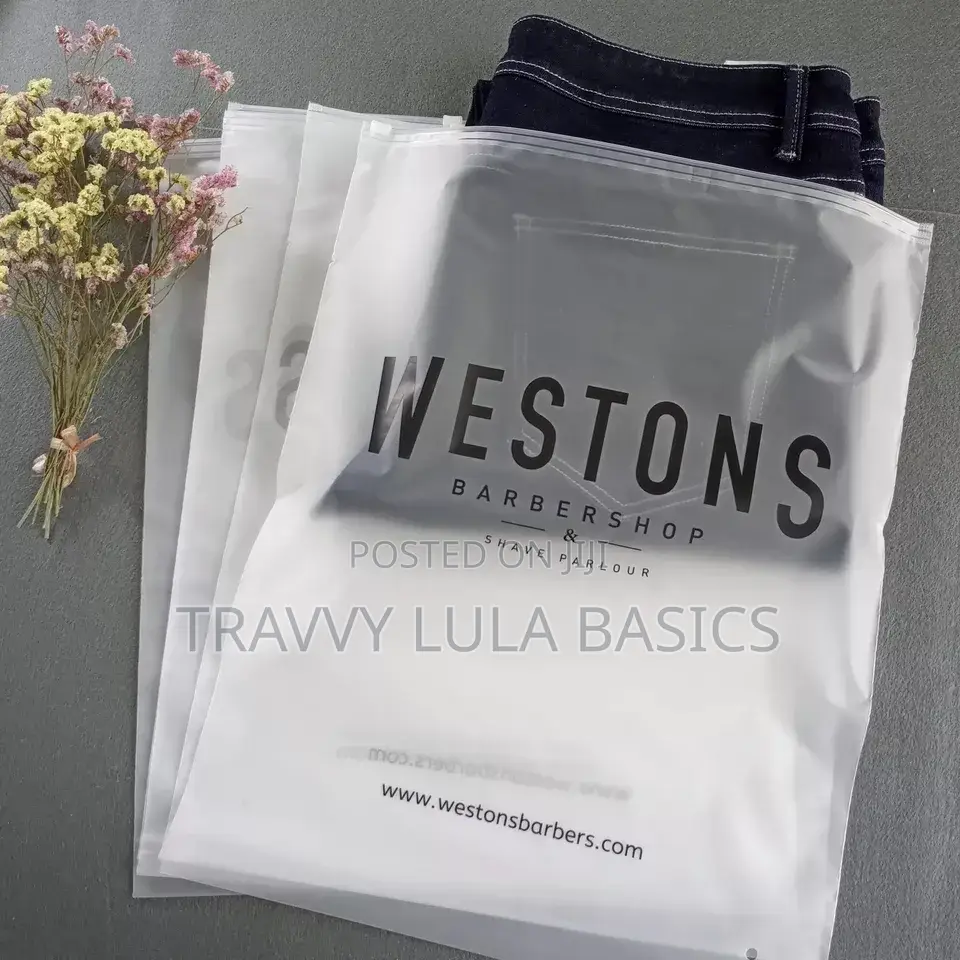 New Frosted Ziplock Bags