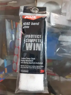 Ace Head Band White