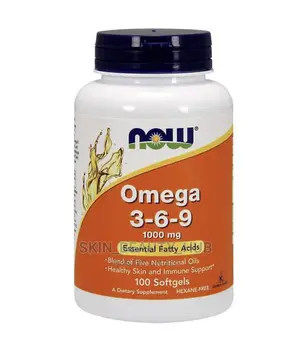 Now Omega 3-6-9 100 Capsules