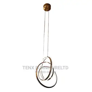 Pendant Lamp (Swirly LED Light Bulb)