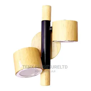 Wall Lamp 10W Iron+Glass+Wood (Led)
