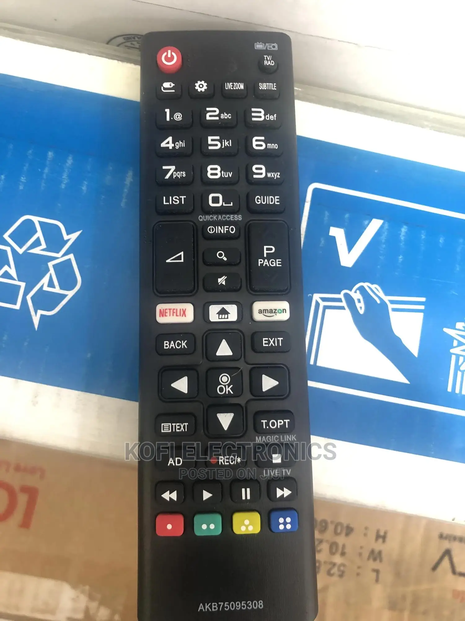Replace Remote Control Fit for LG 4K Smart LED LCD TV