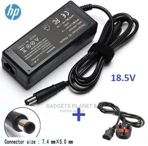 HP Big Pin Laptop Charger - 18.5v, 65w