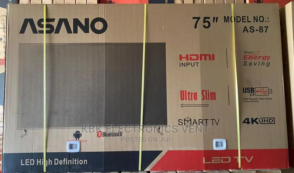 Asano 75" Smart(Android) Uhd 4k Led Tv