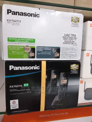 Panasonic Kxtg2713 Digital Cordless Phone With 3 Headsets