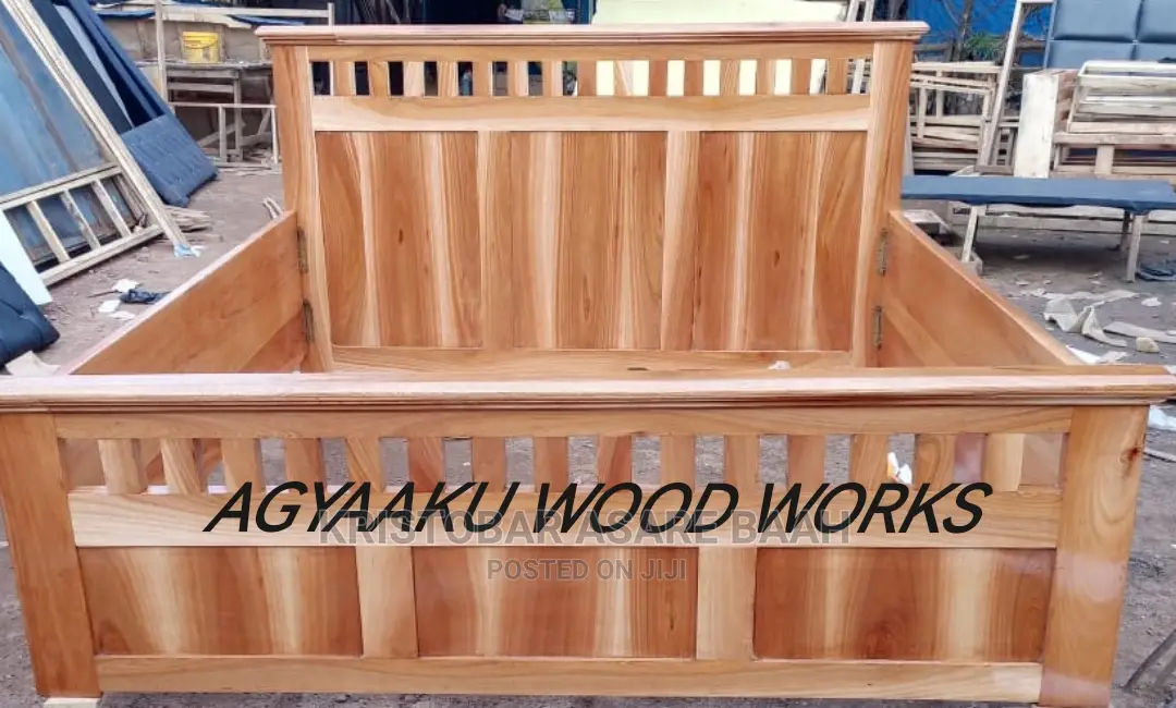Quality Sapele Wood Kings Bed
