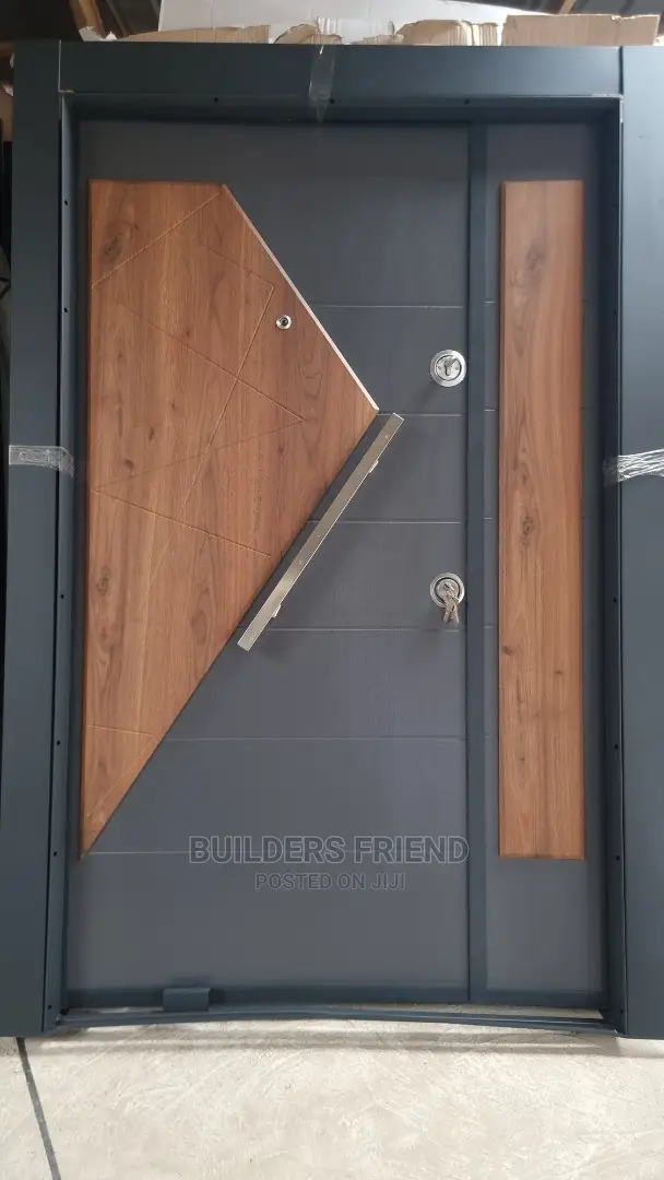 MDF Steel One Half Turkish Heavyduty Security Door+Accessory