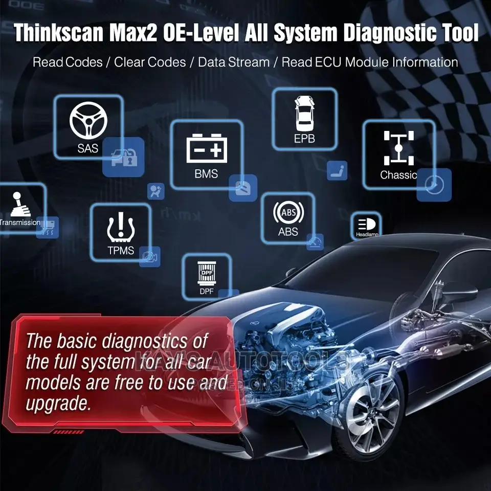 Launch Thinkscar Thinkscan Max2 Car Diagnostics Tool