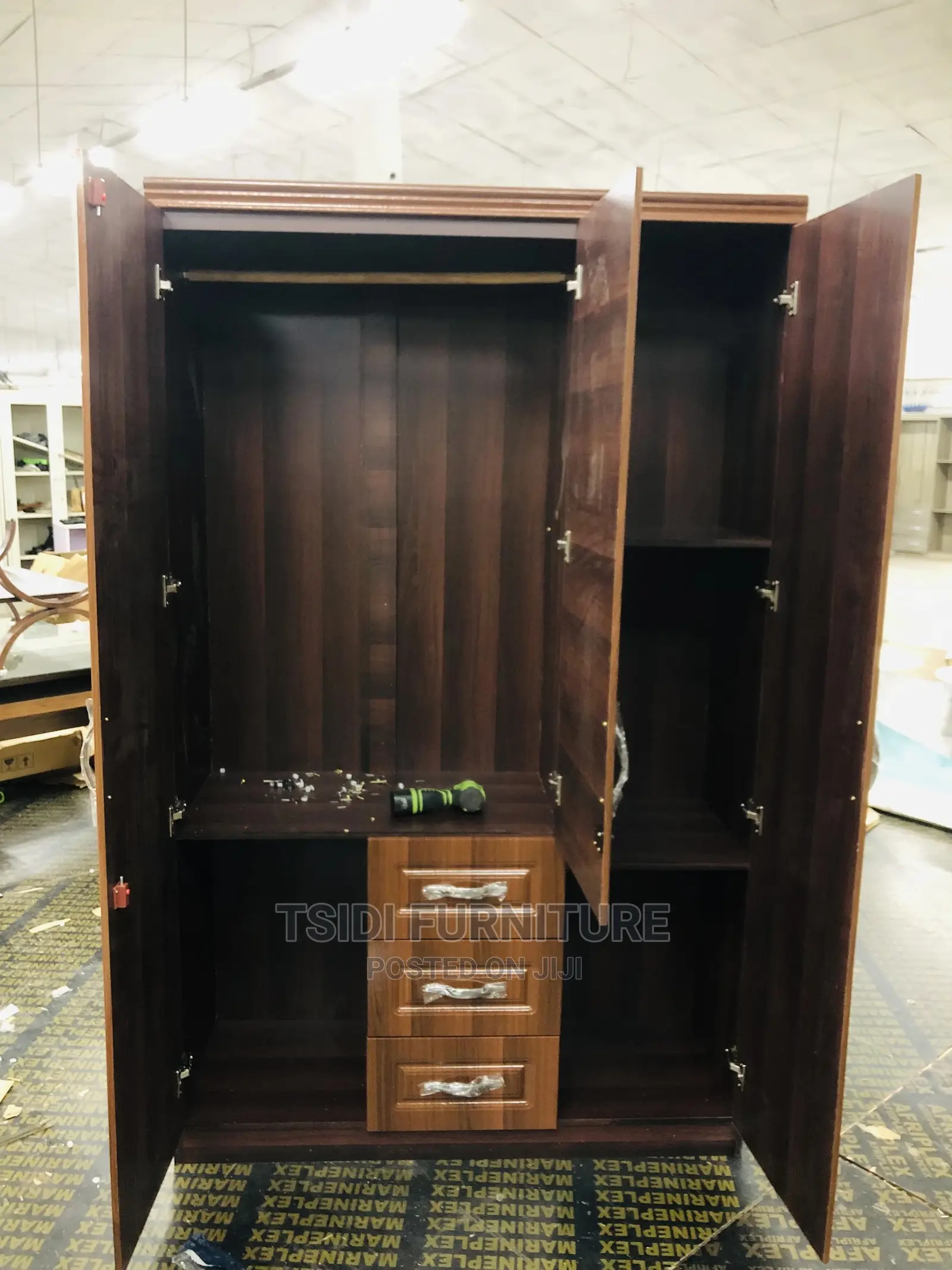Classic Three Door Wardrobe