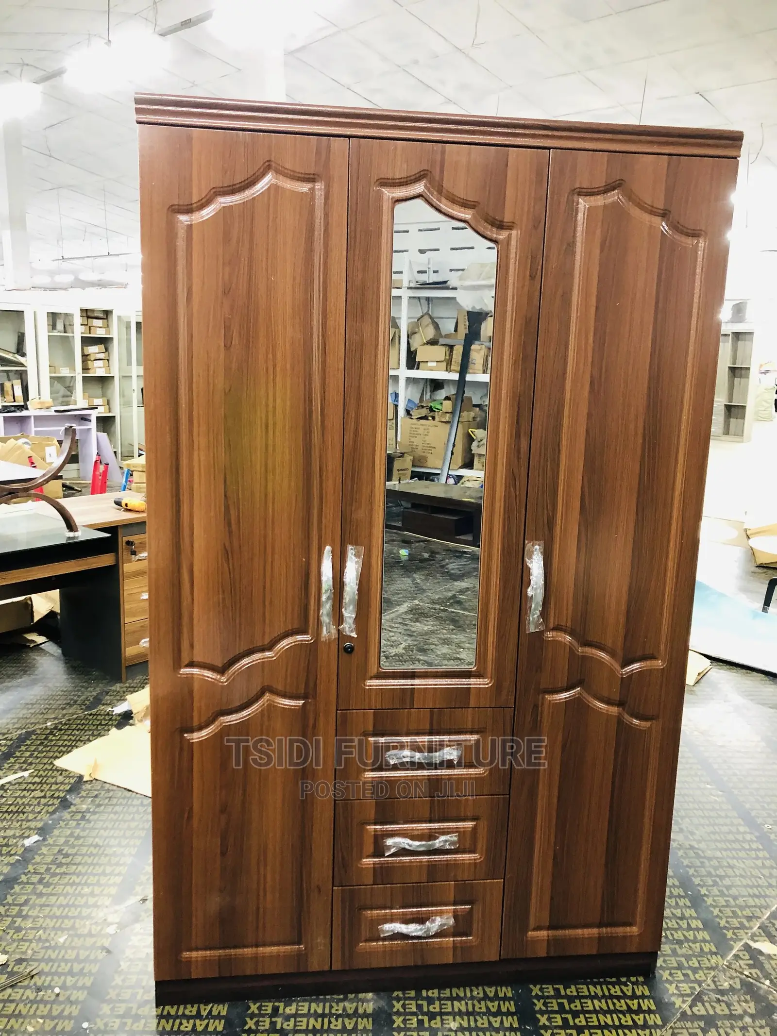 Classic Three Door Wardrobe